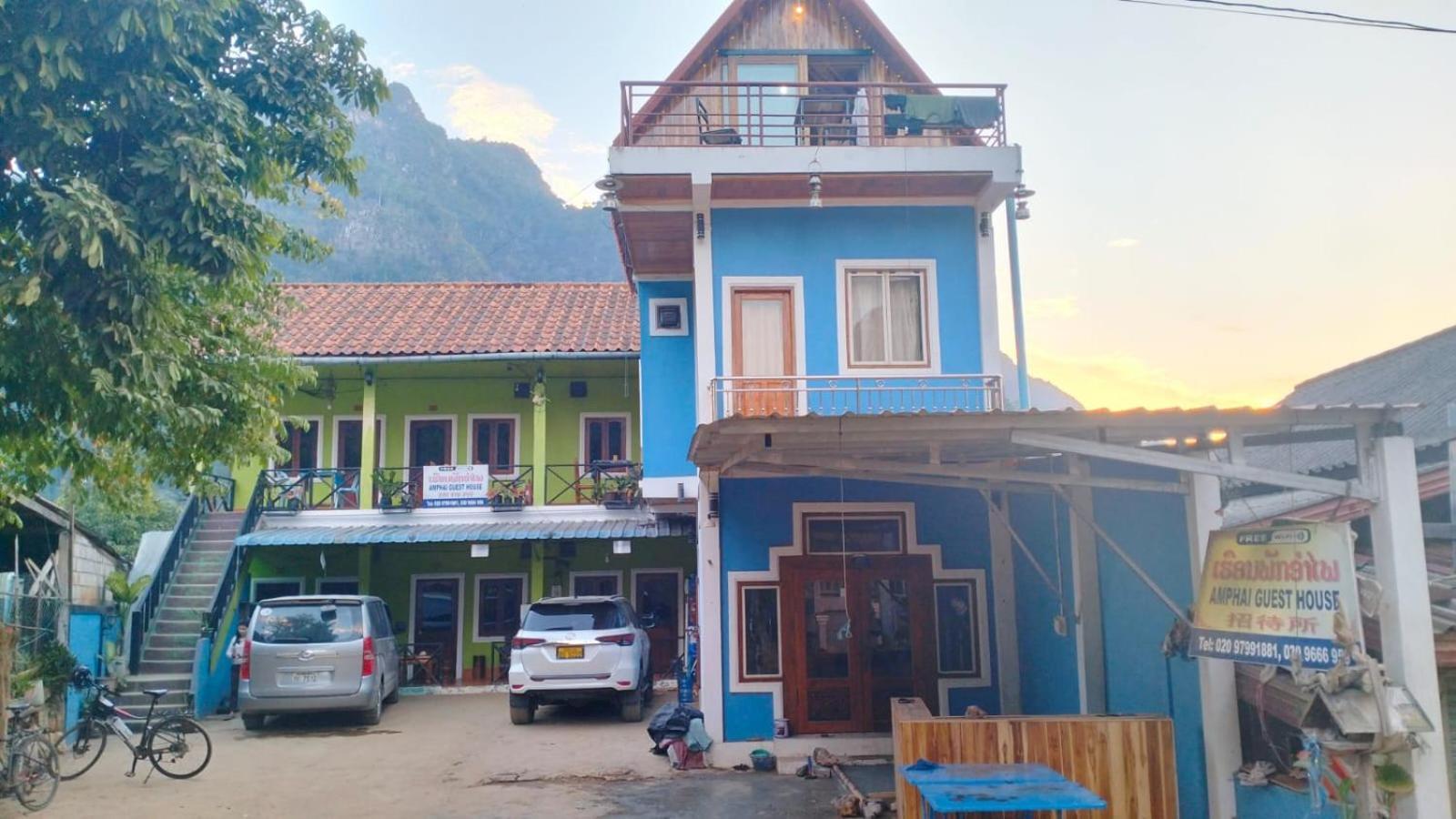 Amphai Guest House Nongkhiaw Exterior foto